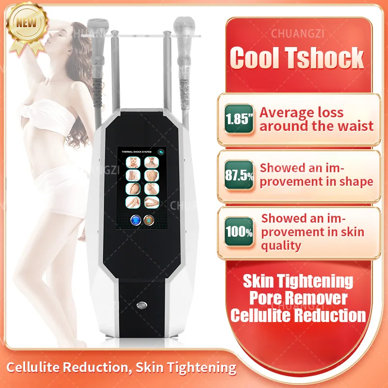 New Technology Portable Cryo T Shock Slimming Machine Face Body Cryo Skin Cooling Device Professional T Shock Skin Cool