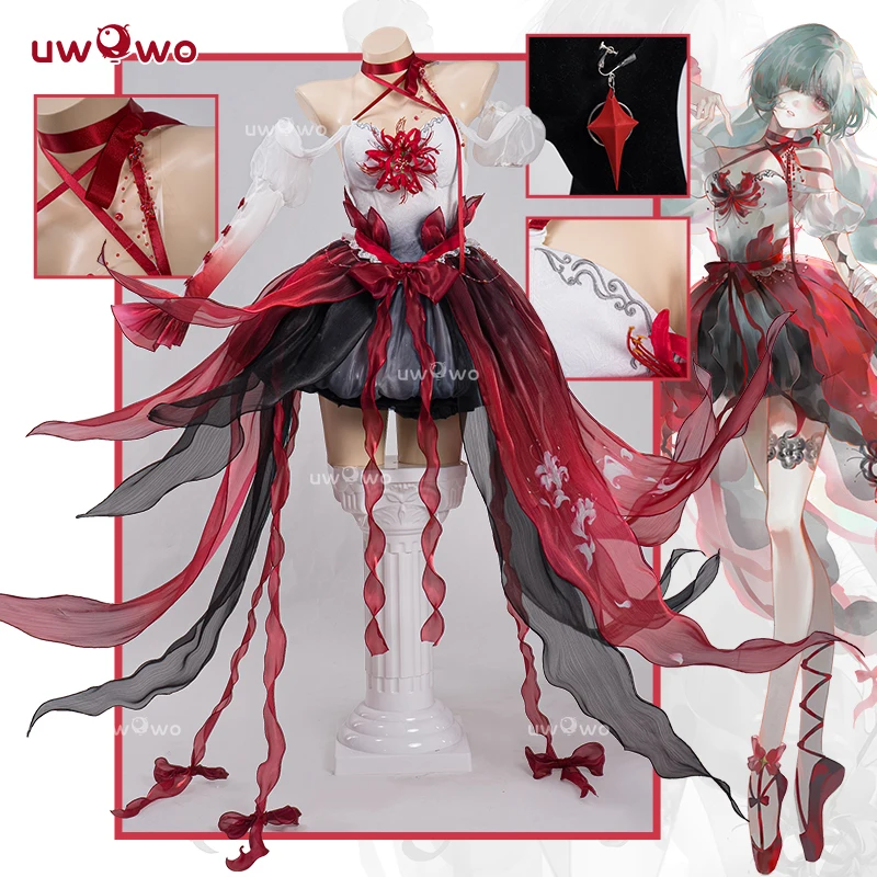 IN STOCK UWOWO Phrolova Cosplay Game Wuthering Waves Phrolova Fanart Opera Phantom Dress Cosplay Costume WuWa Halloween Costume