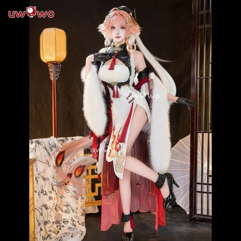 IN STOCK UWOWO Changli Cosplay Game Wuthering Waves Changli Chinese Style Fanart Cosplay Costume Halloween Costume