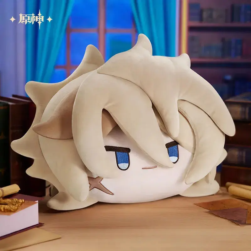[Genuine] miHoYo Game Genshin Impact Varka Knights of Favonius Anime Pendant Desktop Decoration Cartoon Pillow Cosplay Xmas Gift