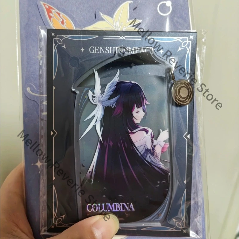Genshin Impact Theme Series Gift Goods Colleagues Ambitus Cosplay Tab Seri Pendant Acrylic Hanging Ornaments Lauma Durin Varka