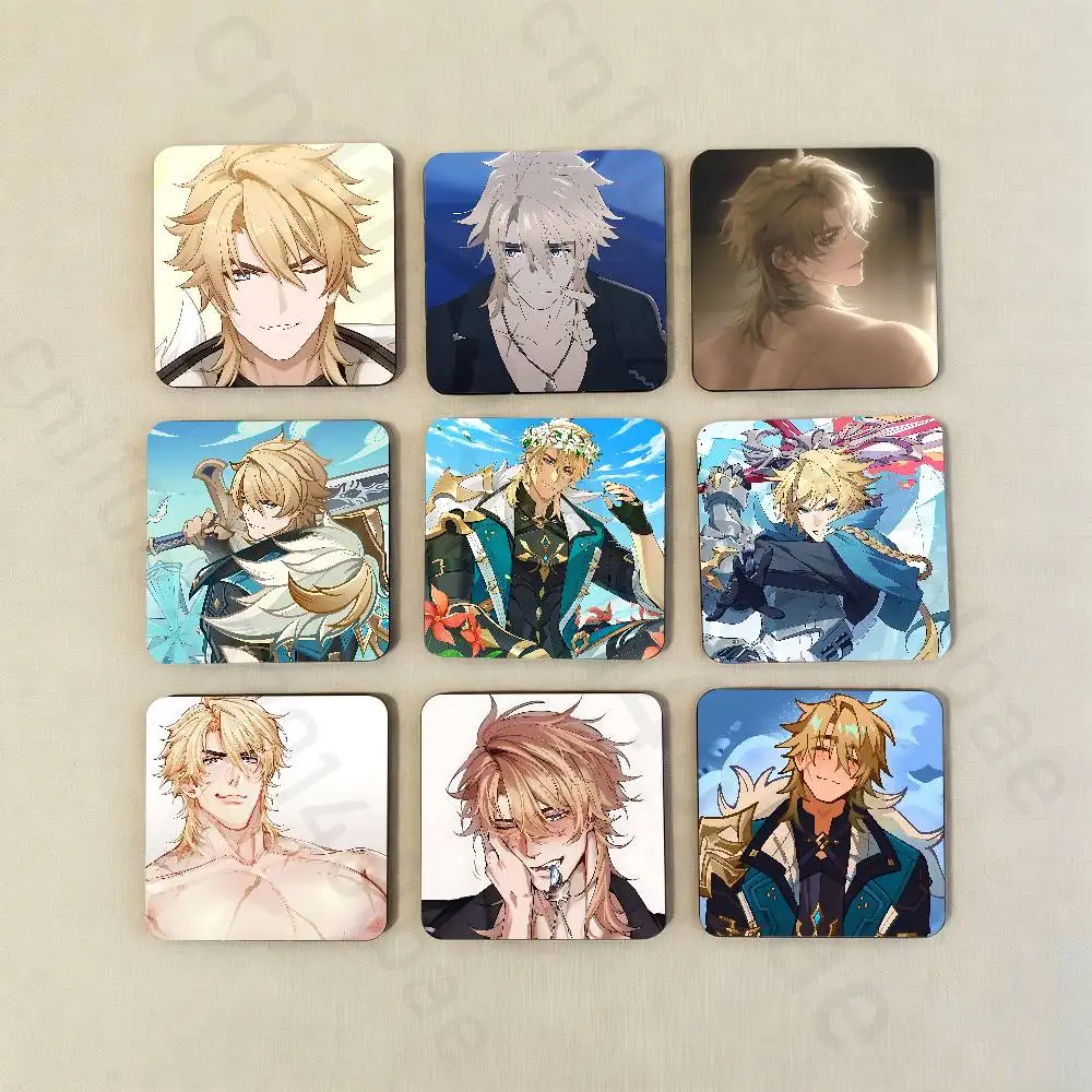 For Varka G-Genshin Impact Fridge Magnets Magnetic Refrigerator Memorial Gifts For Kitchen Office Locker Travel Home Deco