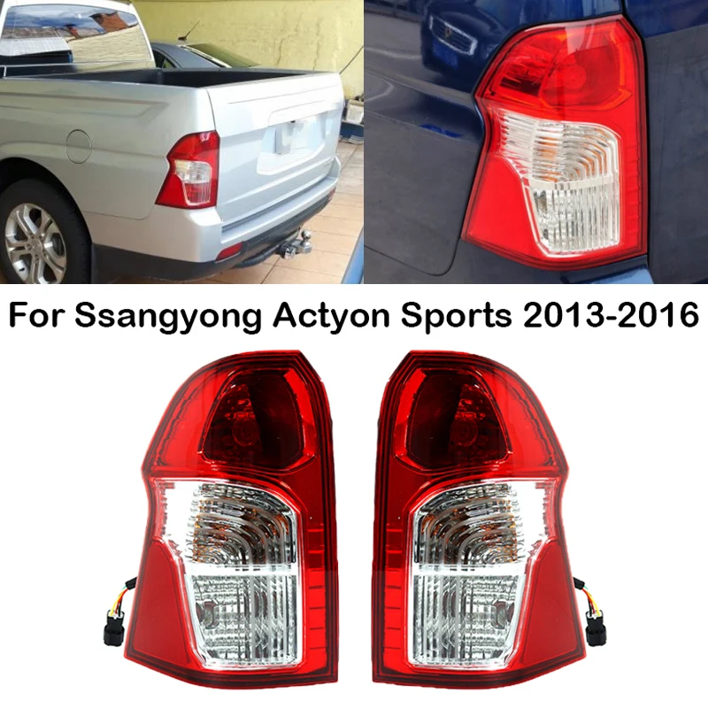 Car Rear Tail Light Taillight Stop Brake Fog Lamp Tail Lamp Assembly 8360132500 8360232500 For Ssangyong Actyon Sports 2013-2016