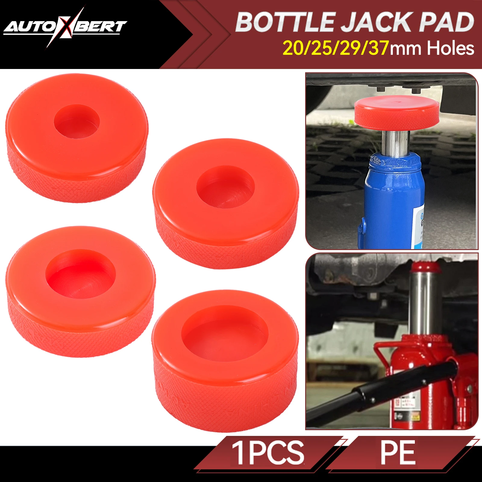 Universal Bottle Jack Polyethylene Pad Anti-slip Adapter Support Block Car Lift Tool 2-10 Ton Bottle Jacks Jacking Points Repair