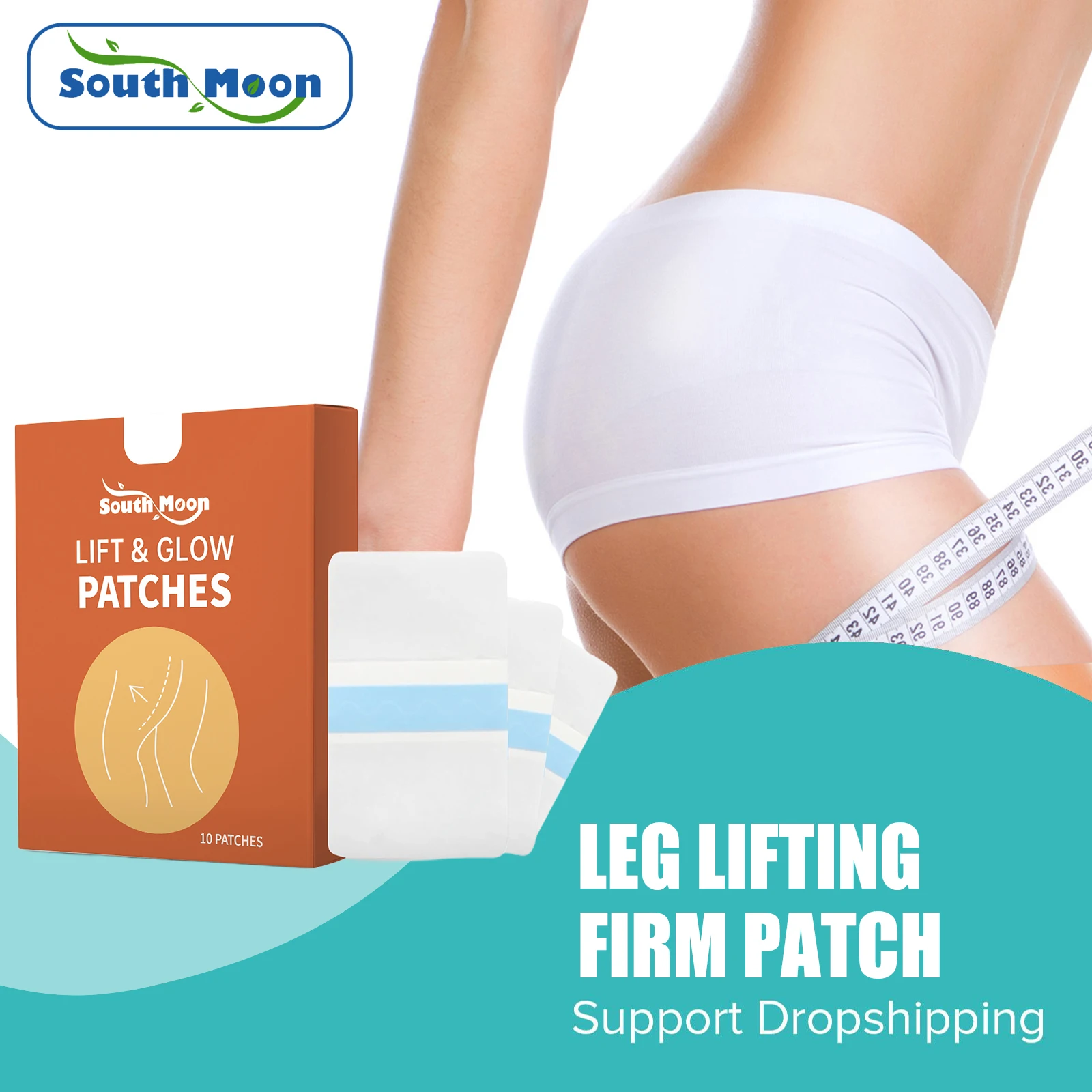 Invisible Thin Leg Sticker Lifting Thigh Improve Flabby Sagging Skin Cellulite Tightening Sweatproof Anti Wear Leg Firming Tape