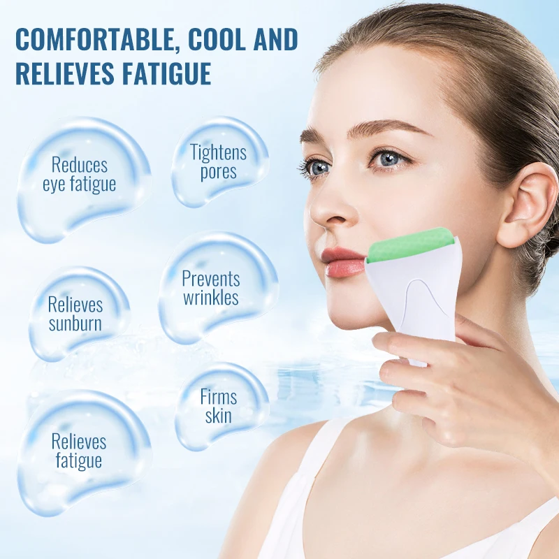 Face Roller Cool Ice Roller Massager Skin Lifting Tool Face Lift Massage Anti-wrinkles Pain Relief Face Women Skin Care Tools