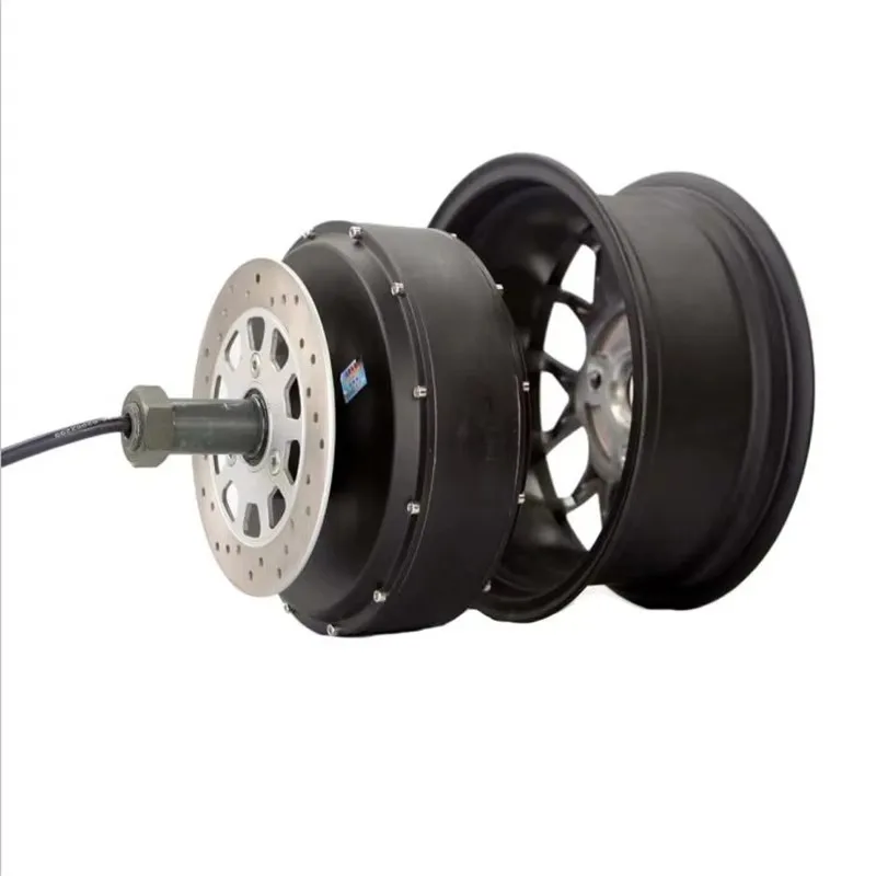 260 Model 2000W Single Shaft Hub Motor for Auto, 72V( 60V-96V ) Electric Car Hub Motor 35H V4