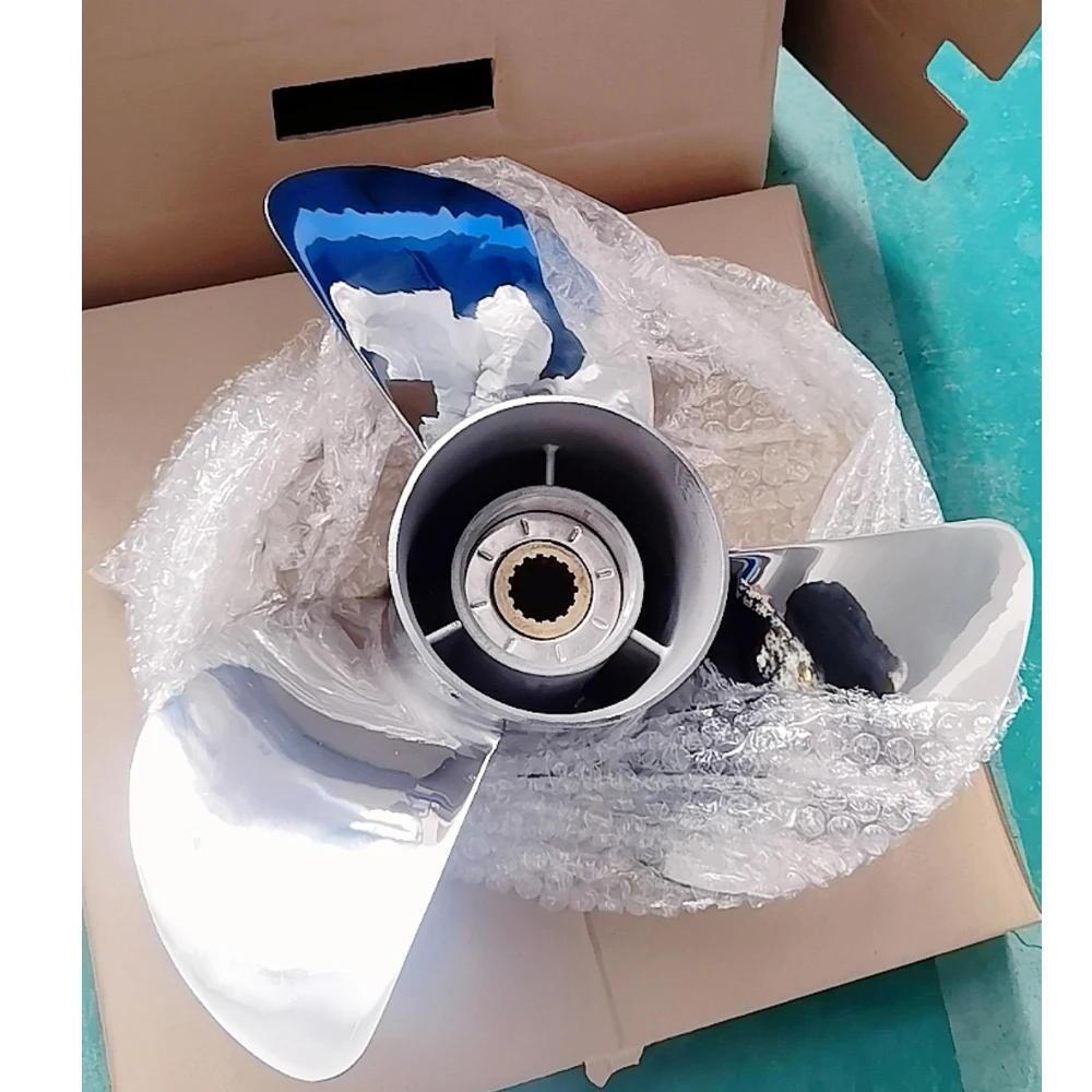High Quality Stainless Steel Propeller 15 Inch 13 1/2*15-K for Tohatsu Yamaha 2 Stroke 60-85Hp 4 Stroke 90-115Hp Outboard Motor