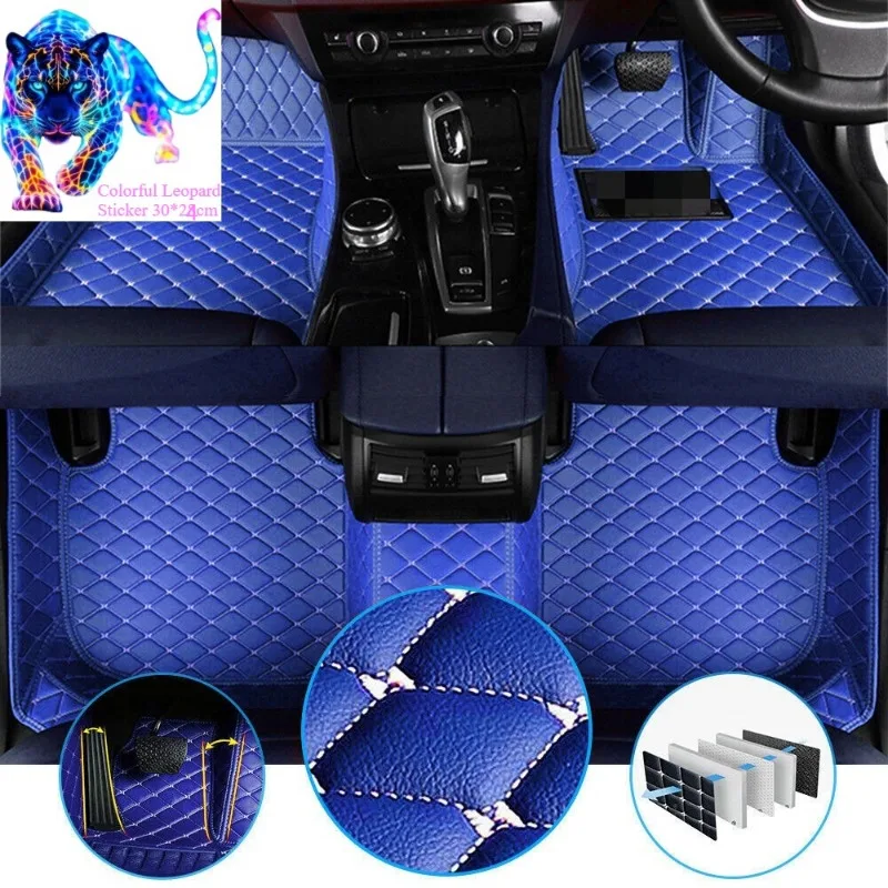 Customized Fit For MG GT 2015-2025 Car Floor Mats Luxury Waterproo Car Accessories Carpets Covers Left /Right Hand Drive
