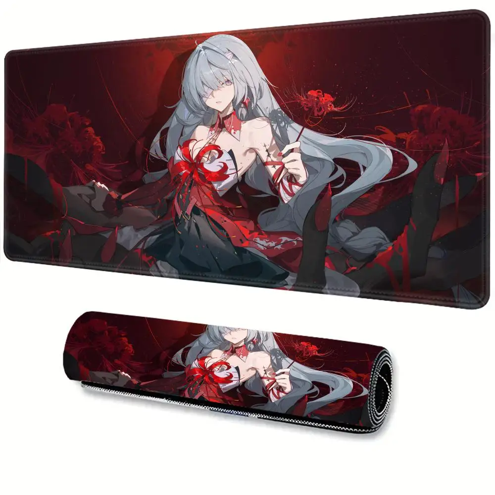 Wuthering Waves Phrolova Large  Mouse Pad Non-Slip Rubber Laptop Rubber Mousepad XXL Gaming Computer Gamer PC Keyboard Mouse Mat