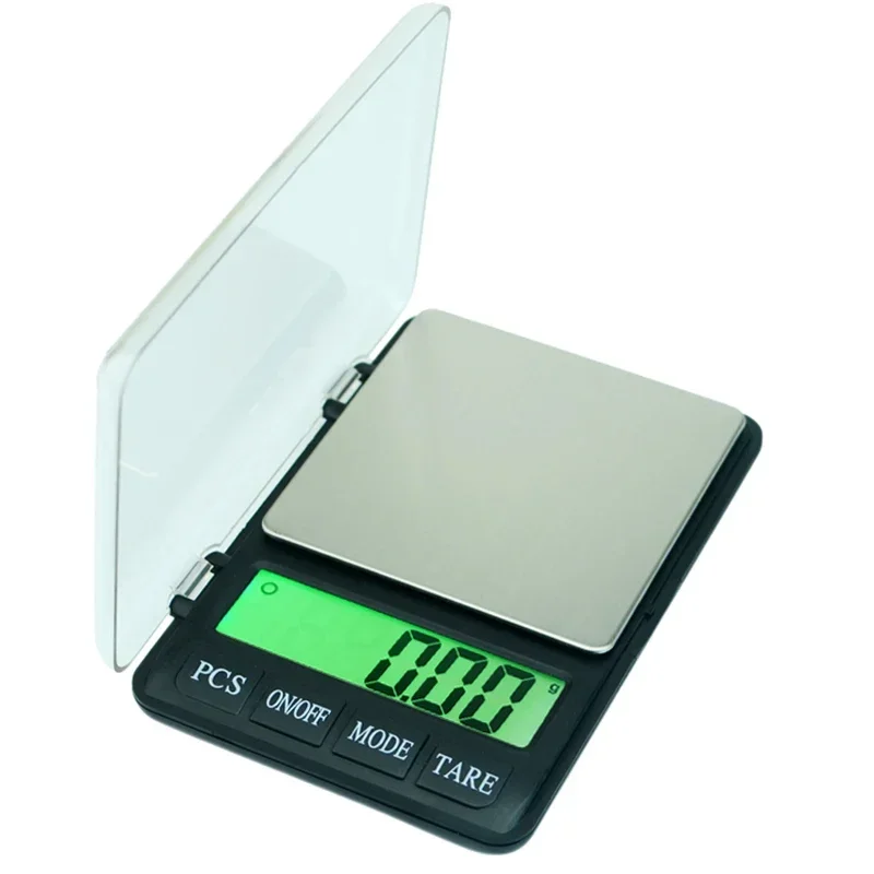 600g/1000g 0.01g 3kg 0.1g Portable Electronic Precision Libra Jewelry Scale Weight Digital Kitchen Food Scales Weighing Tools