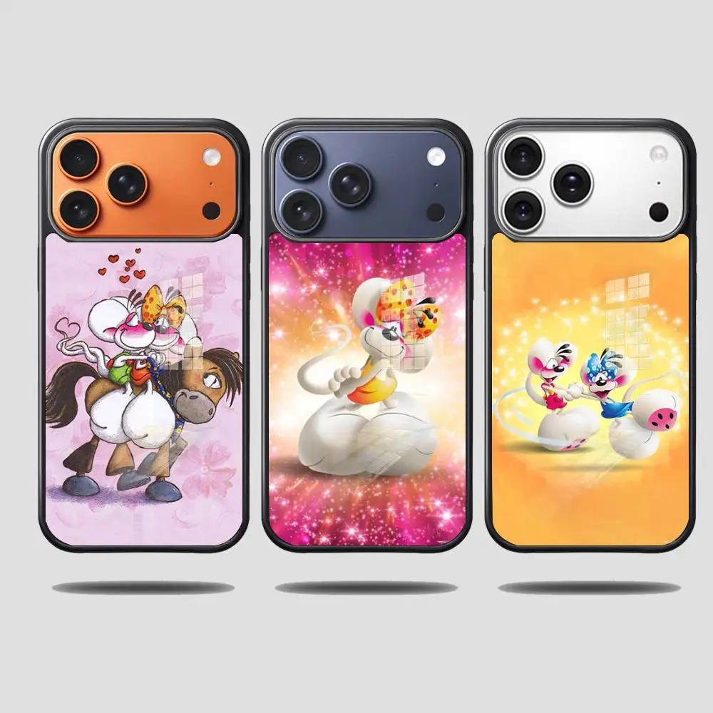 Cartoon M-Mouses D-Diddl Phone Cases For iPhone 17 16 15 14 13 12 11 Pro Max Full-coverage for Magsafe protective case