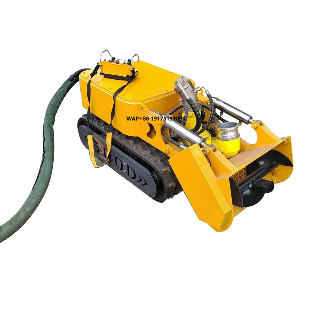 Industrial Commercial Rubber Track River Underwater Clearing Silt Equipment Dredging Robot