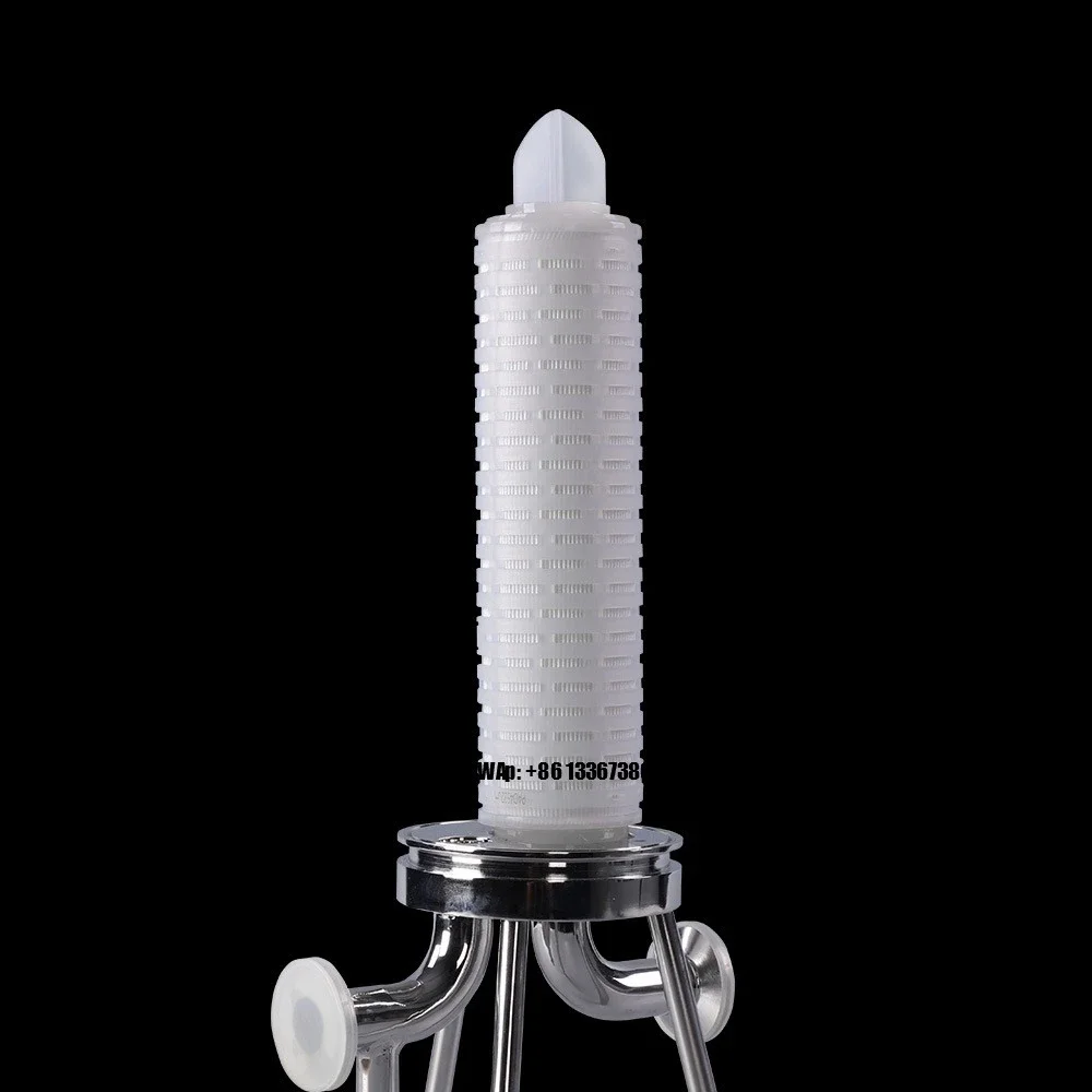 Manufacturers Factory Sanitary Steel Water Filter Housing with 10/20/30/40'' Filters Wine Industrial Filtration Equipment