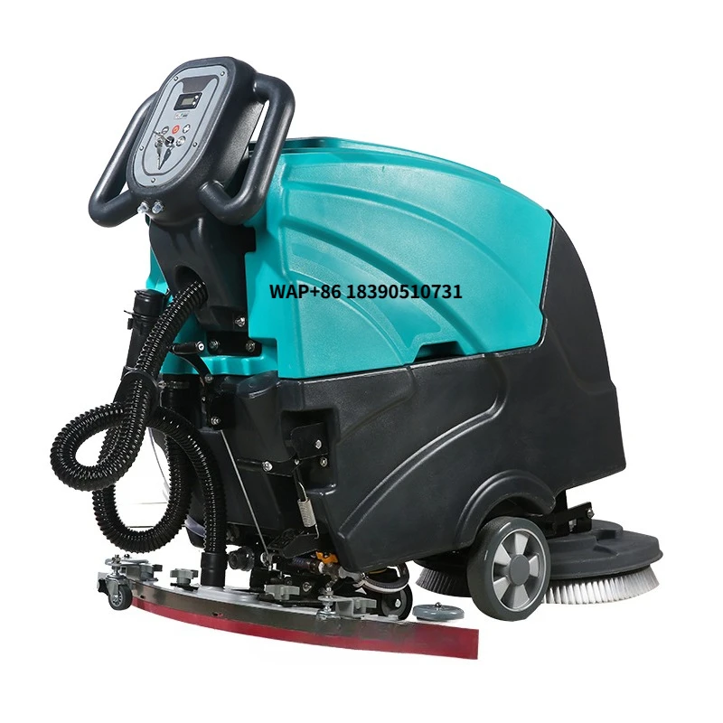 Industrial Floor Scrubber Machine Ride on Automatic Electric Cleaning Equipment for Warehouse and Factory