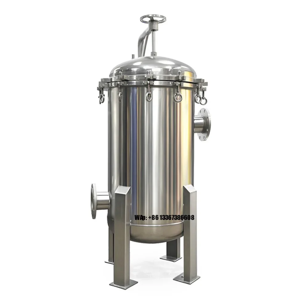 New Condition Industrial Filtration Equipment Stainless Steel Bag Filters for Food and Beverage for Efficient Filter Systems