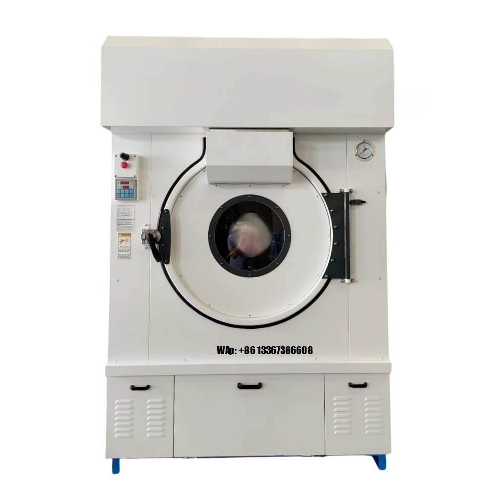 Commercial Industrial Steam Laundry Dryer Machine Stainless Steel Centrifugal Dryer Equipment Stacked Washer Dryer