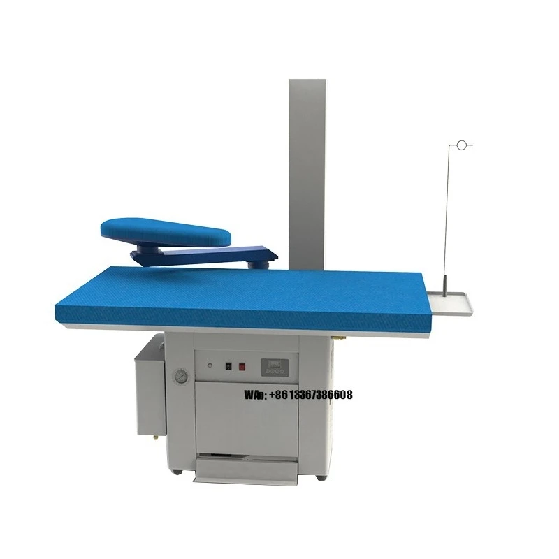 All-in-one Commercial Laundry Equipment Industrial Ironing Table Suction Rocker Board Heating Steam Dry Cleaner