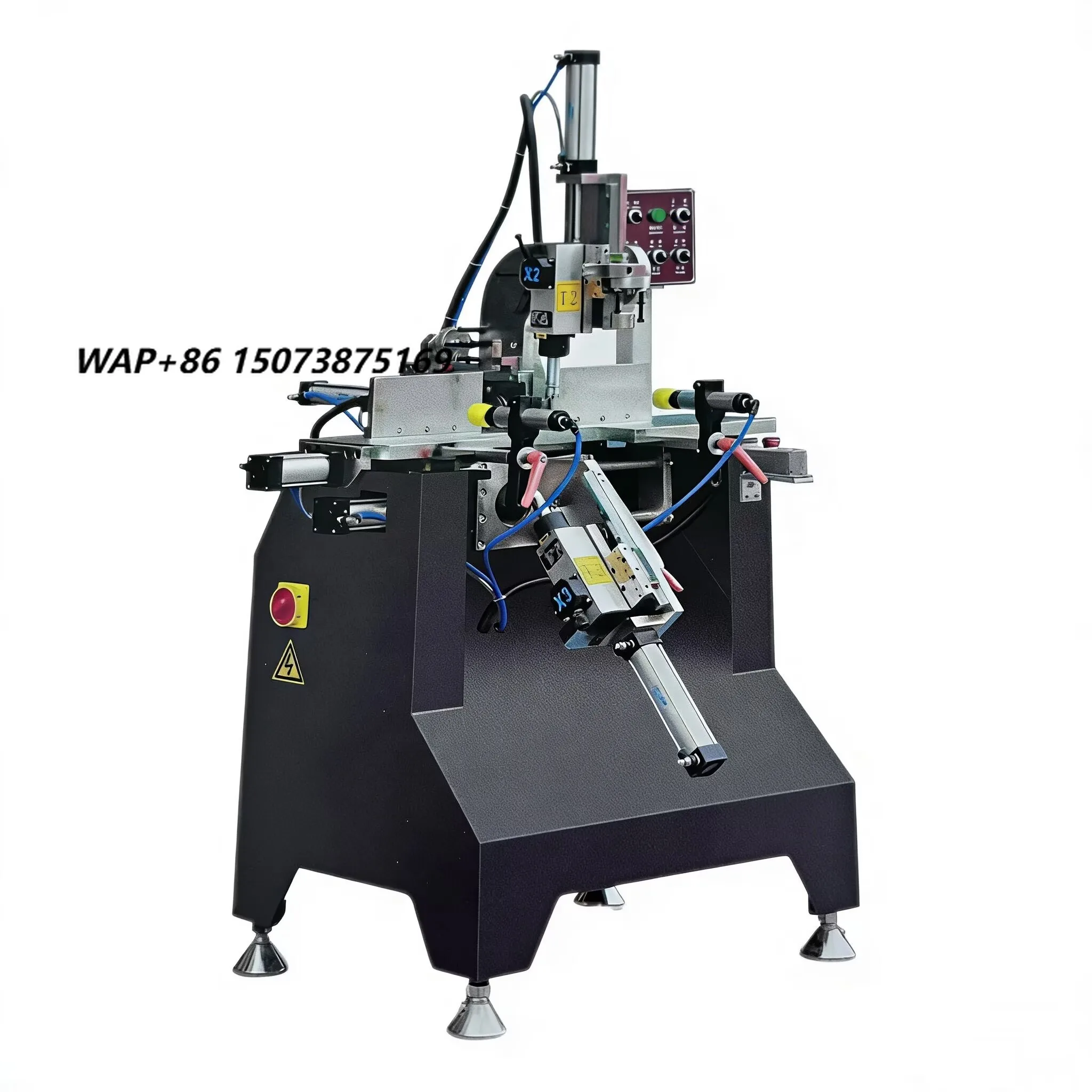 Industrial UPVC Window Door Manufacturing Equipment | CNC Automatic Corner Cleaning Machine for PVC Profiles