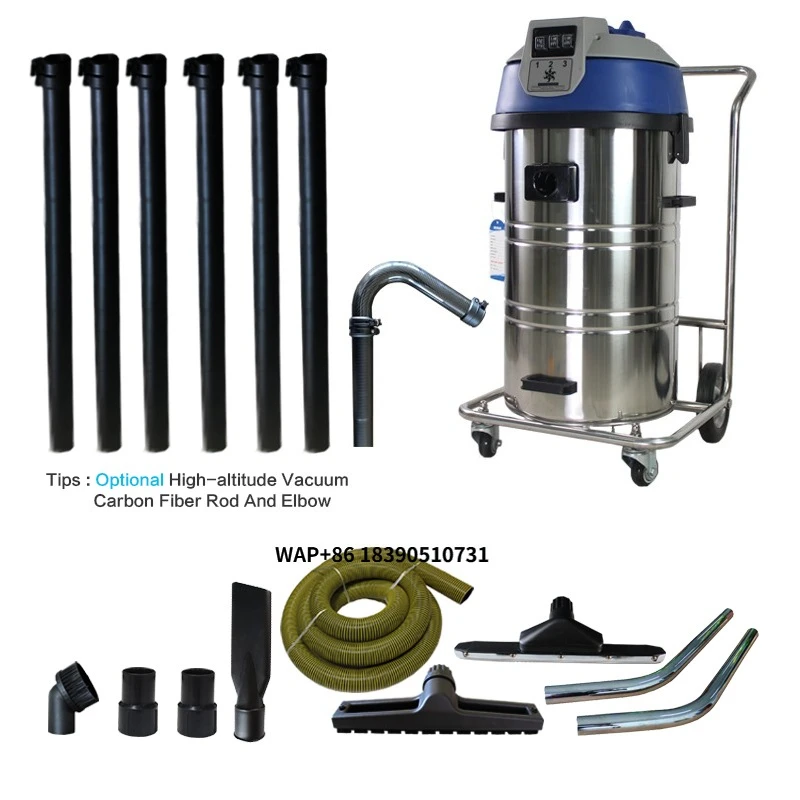 Wet and Dry Industrial Vacuum Cleaner Cleaning Equipment  for Car Washing
