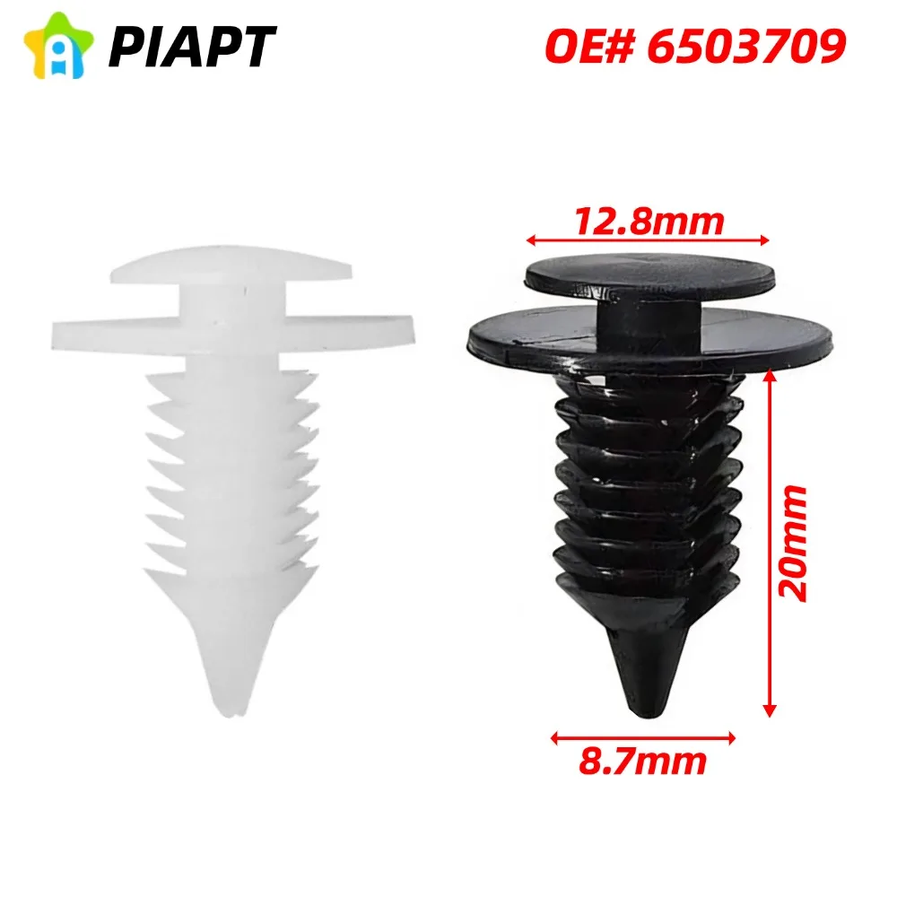 50PCS OE# 6503709 Door Trim Panel Retainer Clips 6503709 for  Ram 1500 2500 3500 Pickup Chrysler