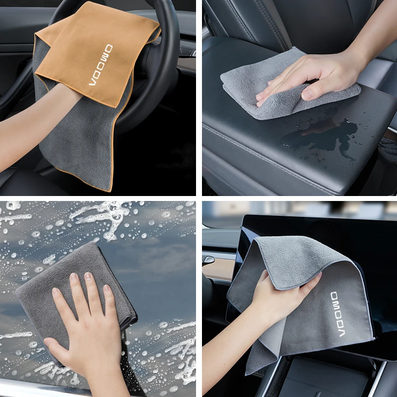 Auto Interior Cleaning Tool Soft Brush Microfiber Towel For Omoda 5 C5 C7 E5 Dust Removal Wash Cloth Car Maintenance Accessories