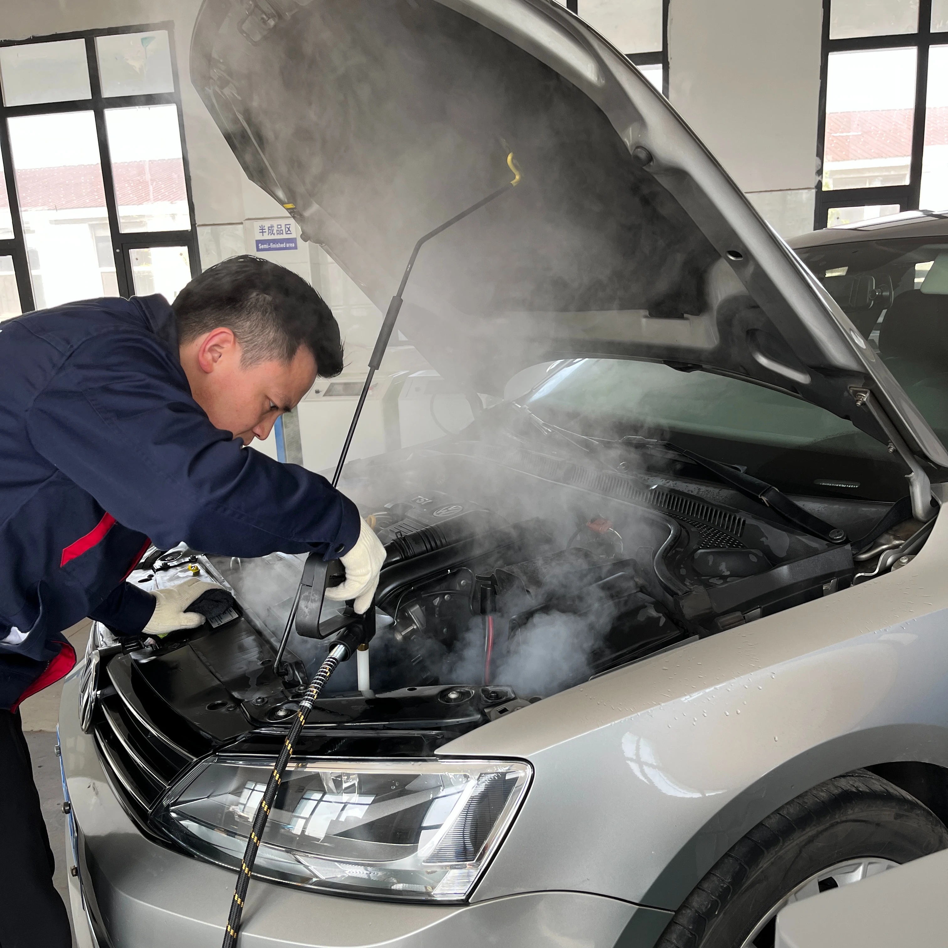 Car Detailing Equipment Waterless Steam Clean Car Interior Electric Hand Car Wash Machine