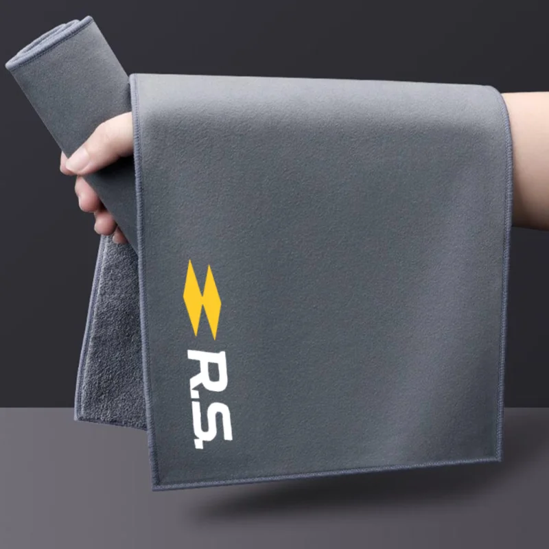 Car Wash High End Microfiber Towel Car Cleaning Drying Cloth For Renault RS Clio Scenic Logan Megane Koleos Sandero Safrane Vel