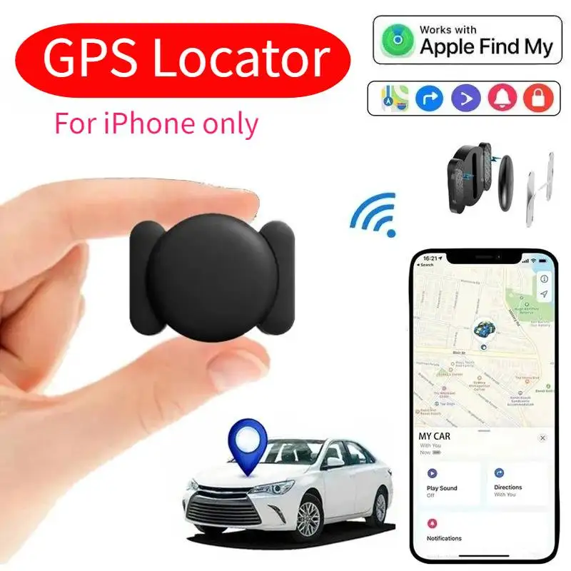 Smart GPS Locator Finder Kit Pet Wallet Suitcase Car Global Positioning Tracking Elderly Kids Anti Lost For iPhone Find My Tool