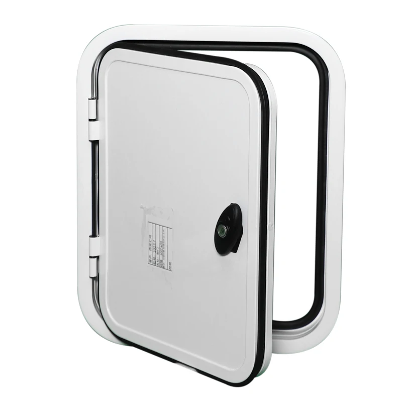 Hwhongrv Camper RV's- Compartment Access Storage Doors With Two Hinge Rounded Corners Hatch 500*400 For Campervan