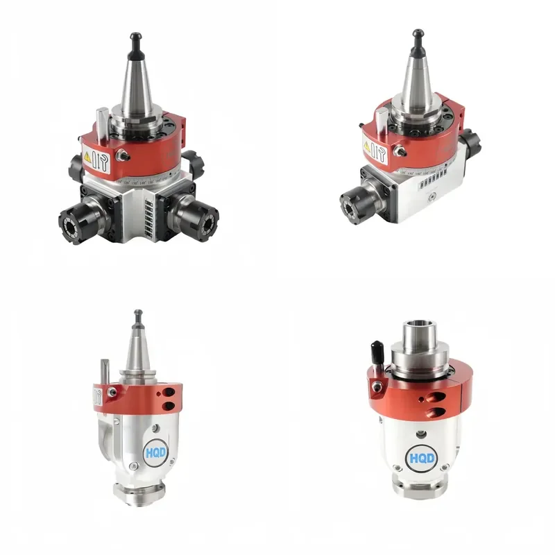 HQD motor manufacturer numerical control ATC spindle aggregate ISO30 ER25 four-sided corner head