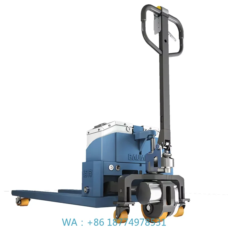 Truck 3000kg 550mm Electric Pallet Jack China Factory Supplier Hot Selling Semi Electric Pallet