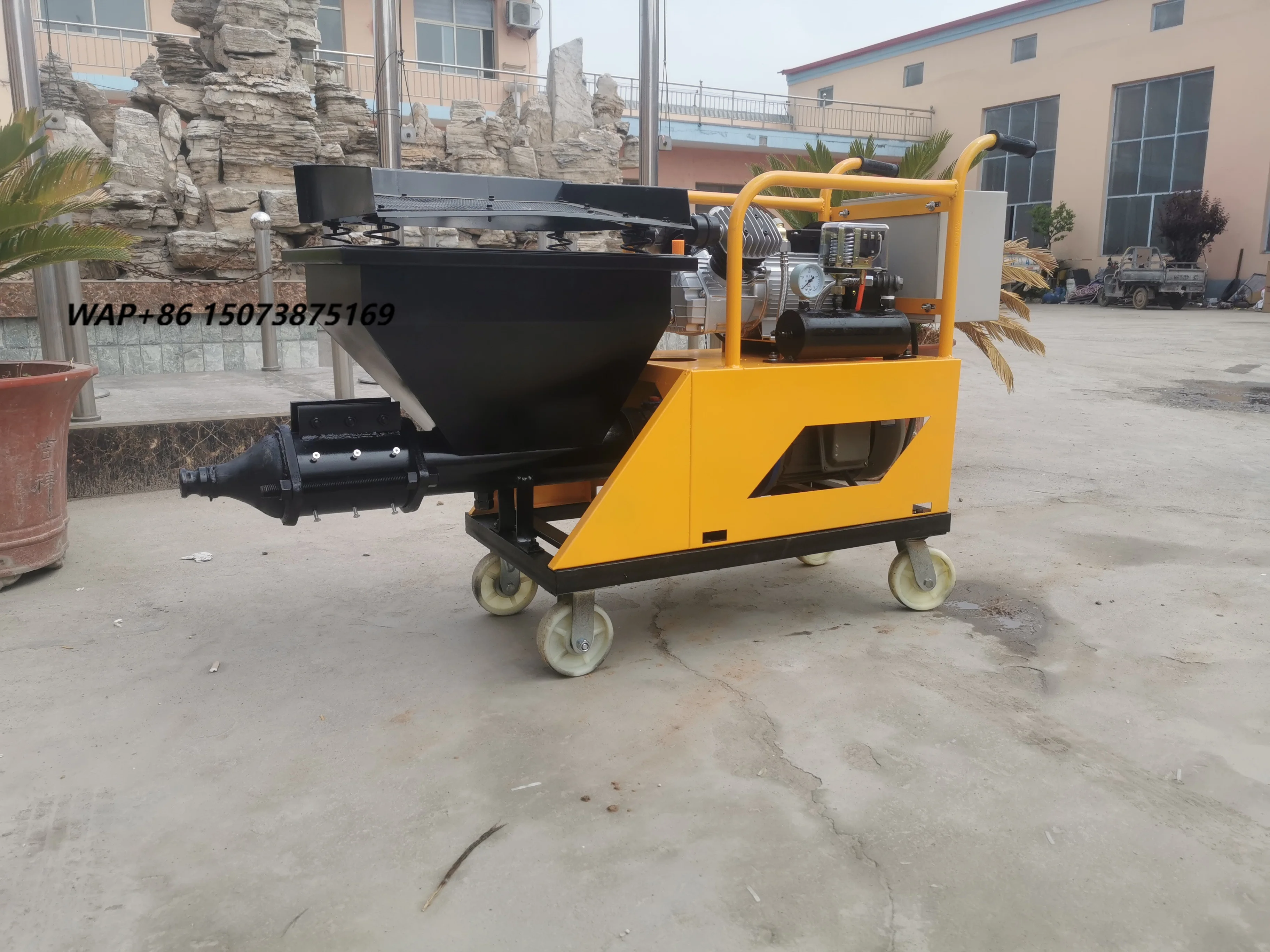 China Factory Direct Sale High Electric Mortar Sprayer Cement Sand Plaster Spraying Machine for Wall Construction Site