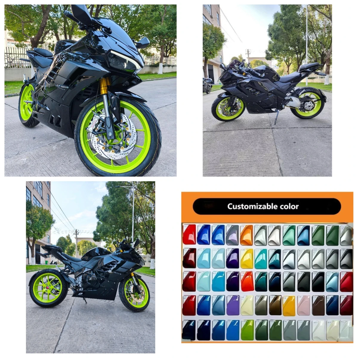 Krono Wild High Quality Electric Motorcycle From China Factory Support Custom 2000W-10000W Motor Speed 80-180km/h