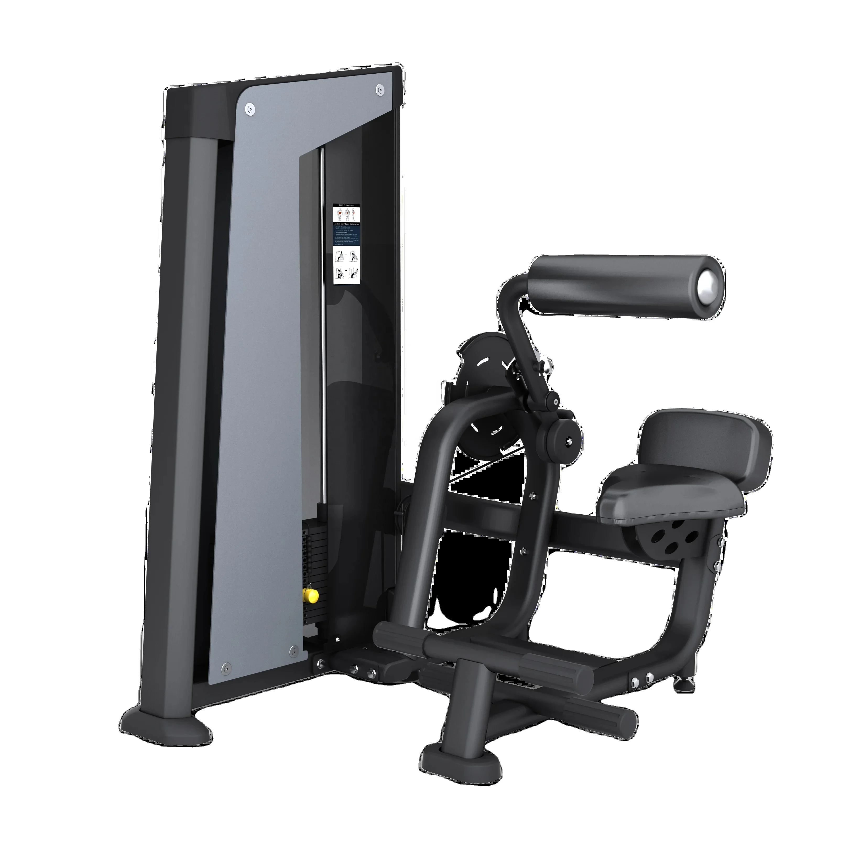 Fitness  FITNESS -FH85B Commercial Gym Fitness Equipment Back Extension Machine Abdominal Trainer Exercise