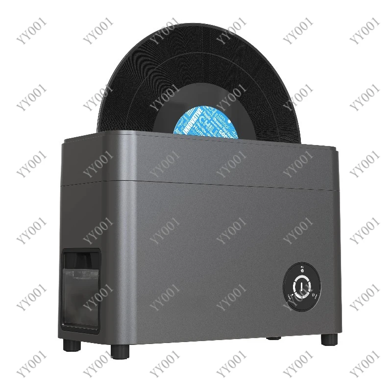 12 Inch LP Vinyl Record Ultrasonic Cleaner Dust Removal with Drying System
