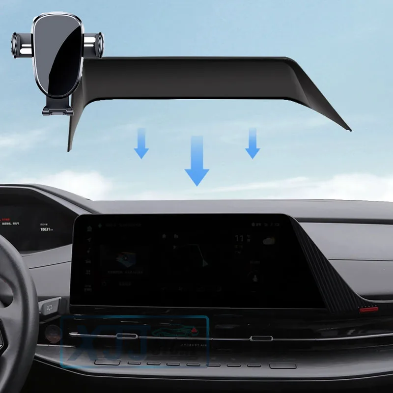 For Changan CS55 Plus CS55Plus 2022 2023 2024 2025 Car Navigation Screen Phone Holder Bracket Base Interior Accessories