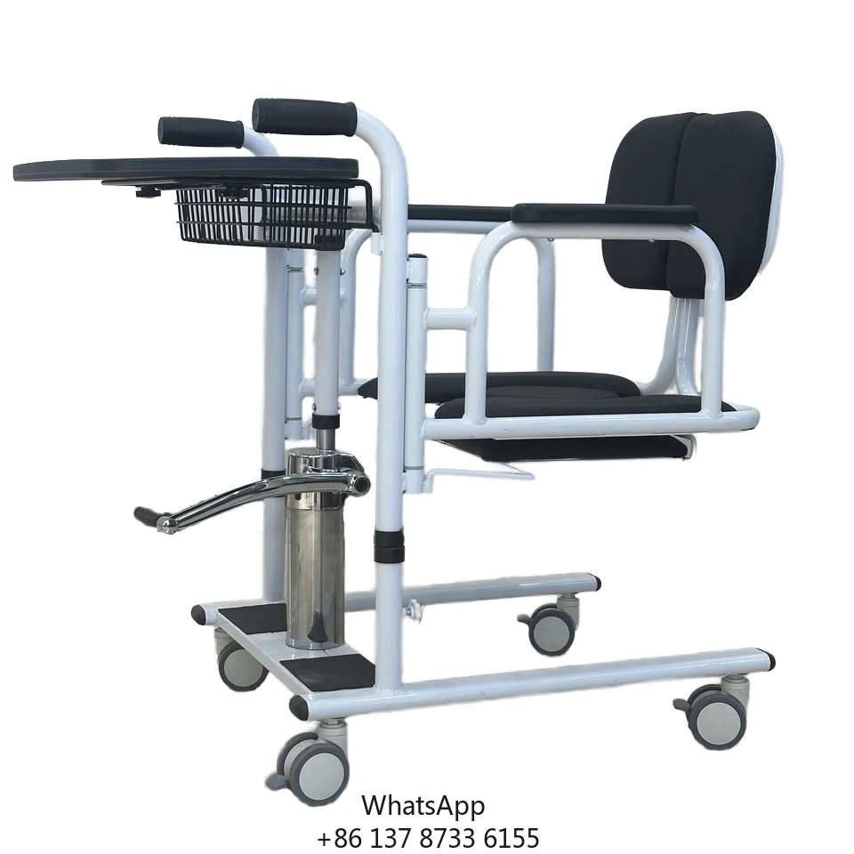 Manual Hydraulic Lift Chair, Patient Transfer, Nursing, Rehabilitation Equipment, Home Care, Elderly Care Equipment