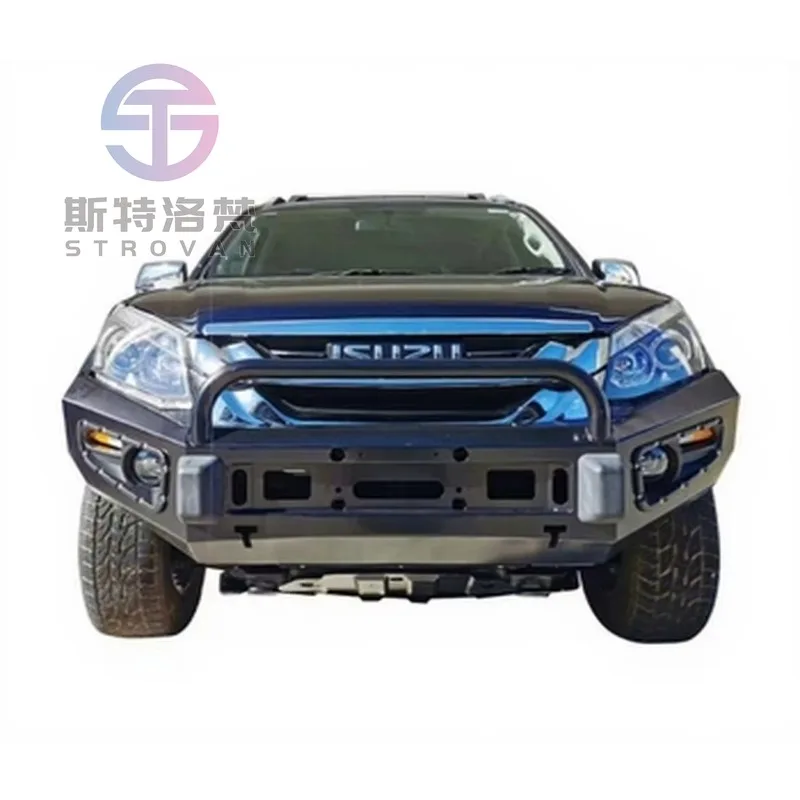 Top-level Dmax Front Bumper Bull Bar for Isuzu D-max 2nd Gen 12-16