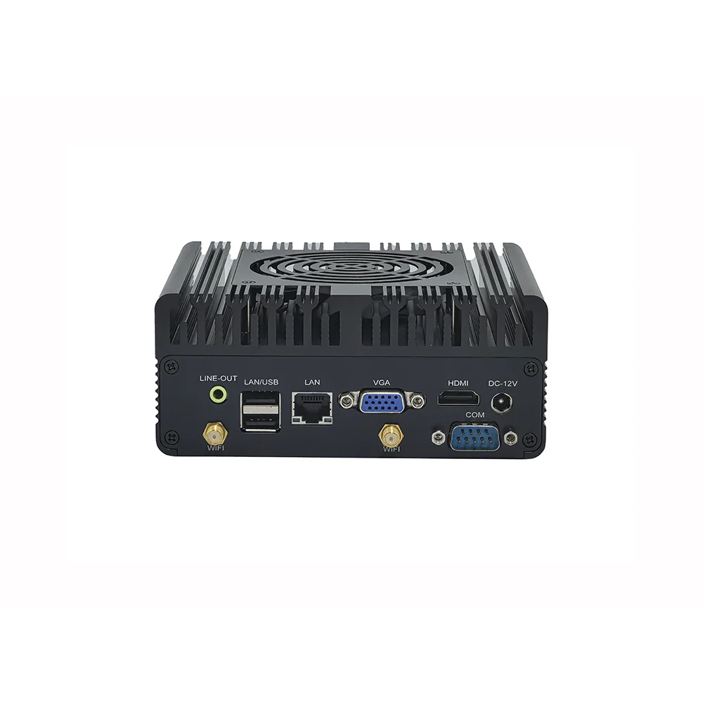 ELSKY N12H-C Mini PC Supports 8th 10th Gen Core I3 I5 I7 Single DDR4 Max 32G M.2 SSD 12V/19V Power