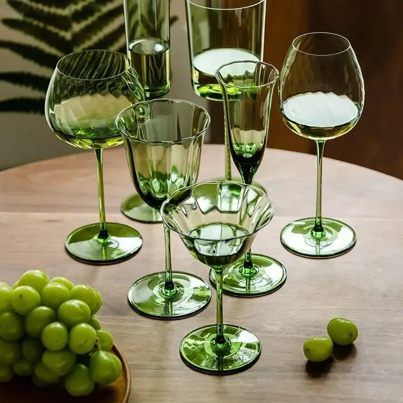 Creative Vintage Crystal Champagne Glass,High Appearance Wine Glasses Cocktail Glass,Medieval Home Martini Cup,Wine Accessories