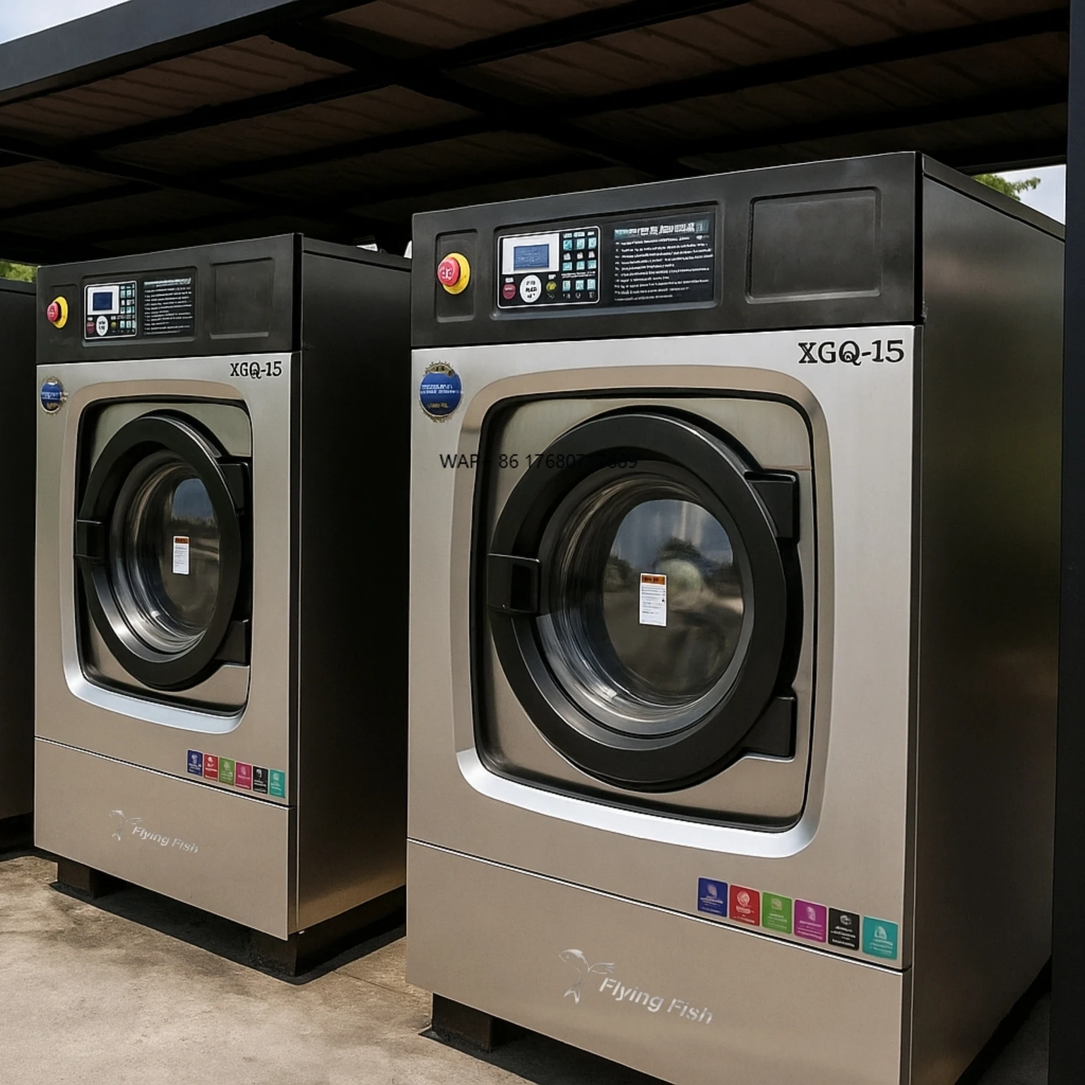 Outdoor Industrial Professional Laundry Commercial Washing Machine for Commercial Washing Machine and Dryer Laundry Equipment