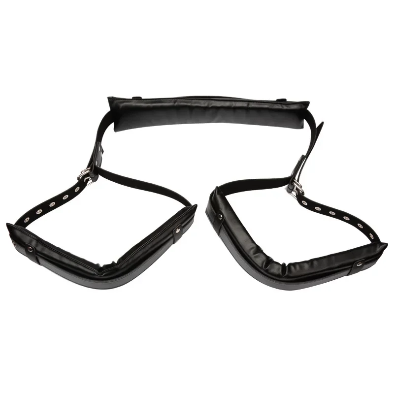 Leather SM Products Open Leg Bondage Gear Adult Games for Women Easy Love Sex Position Fixed Erotic BDSM Restraint Sex Products
