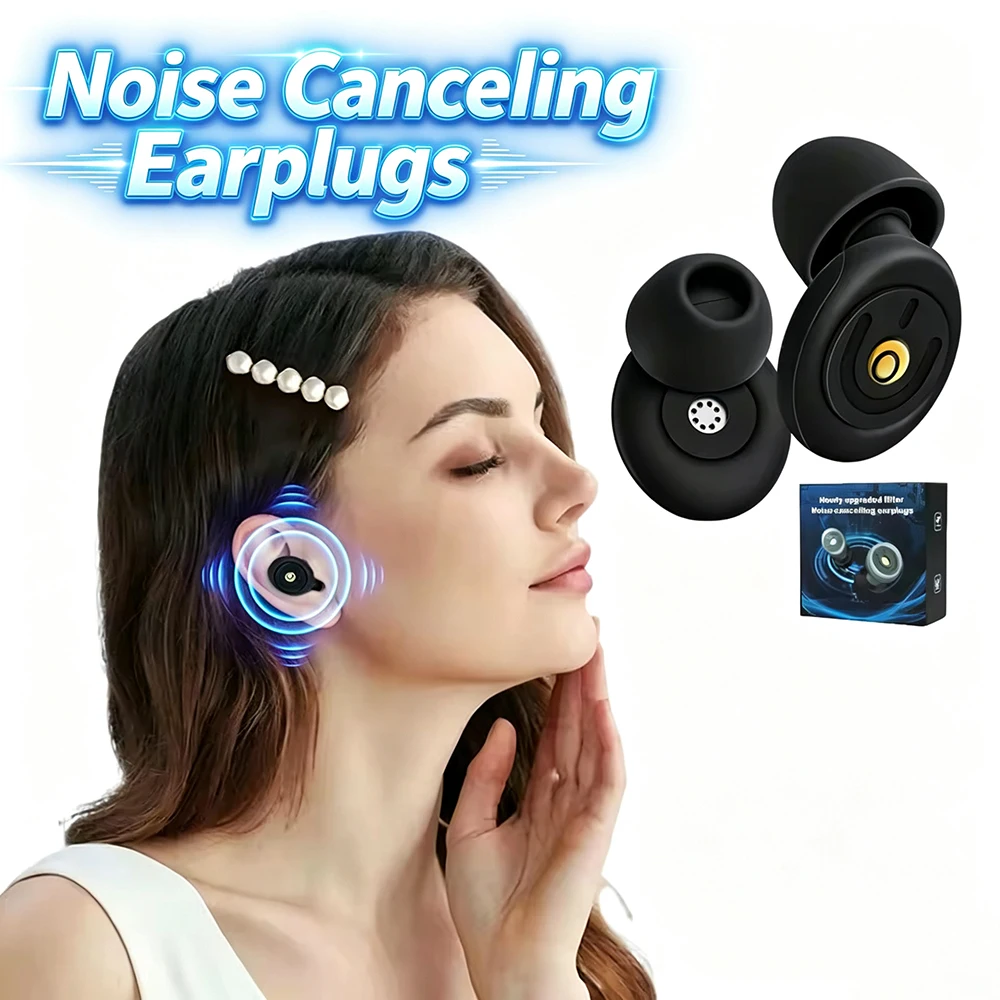 Ear Plugs for Noise Reduction Ear Protection Reusable Silicone Ear Plugs Swimming Ear Plug Sleeping Earplugs Set Oordopjes