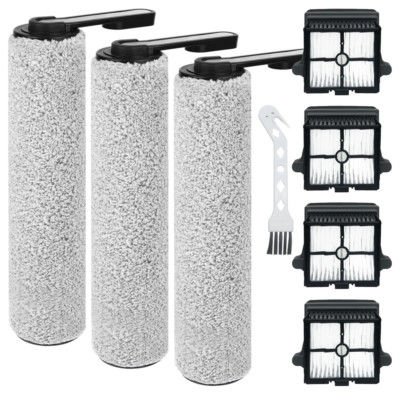 Accessory Set for Tineco IFLOOR 5 Breeze Complete Wet Dry Vacuum Cleaner Replacement Parts Brush Rollers Filters Cleaning Brush