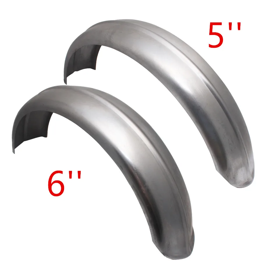 Motorcycle 5'' 6'' Long Rear Fender Mudguard Wheel Fender Cover For Harley Honda Yamaha Suzuki Universal