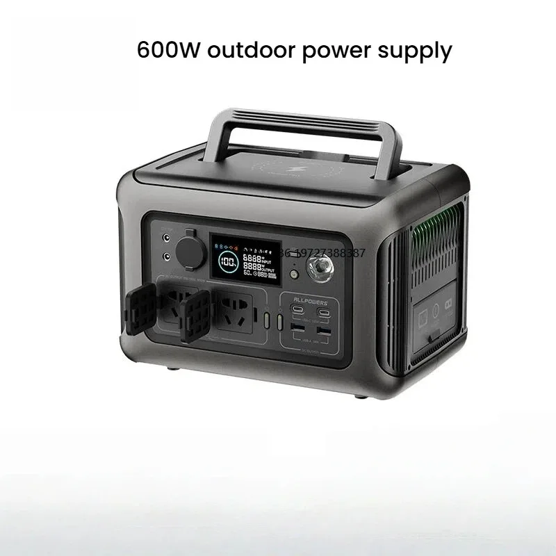 High Power Bank Car Mounted UPS Power Supply Energy Storage Power Supply 600W Mobile