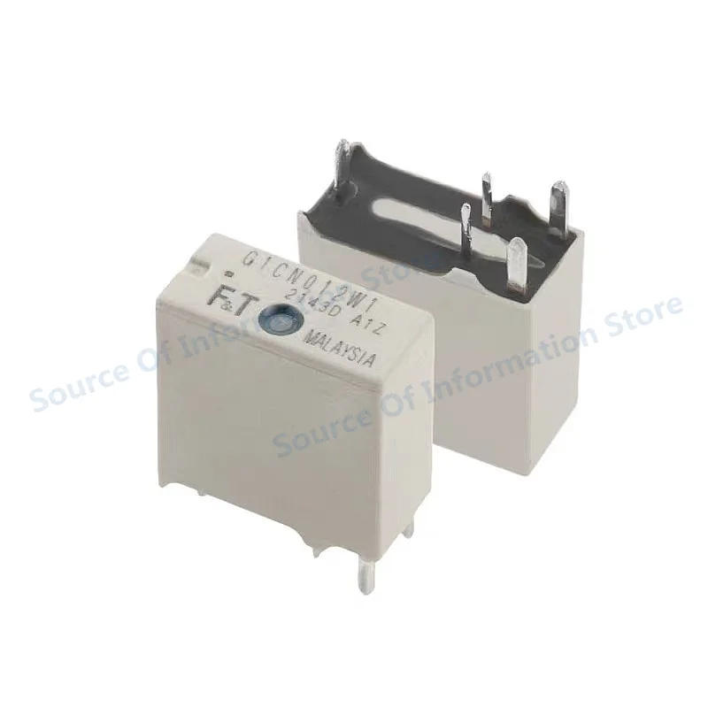 5Pcs FTR-G1CN005W1/G1CN012W1/G1CN024W1 Automotive Relay DC5V/12V/24V 25A SPDT 5Pin PCB Mount Car Power Relay