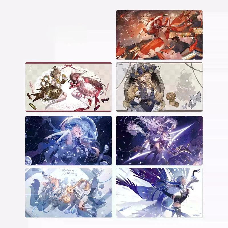 Genshin Impact Sandrone Columbina Beelzebul Mouse Pad Anime Mat Cushion Desktop Ornament Cosplay Colleagues Exquisite Gift 