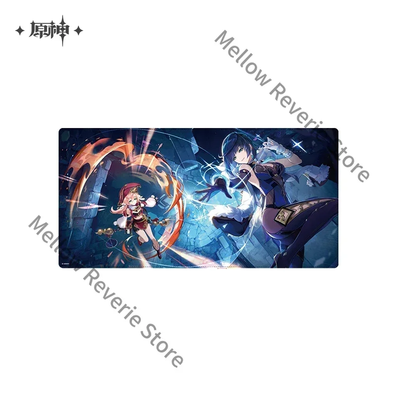 Genshin Impact Ambitus Cosplay Goods Colleagues Anime Gift Game The Seven Saints Summoning Duel Grand Event Series Mouse Pad